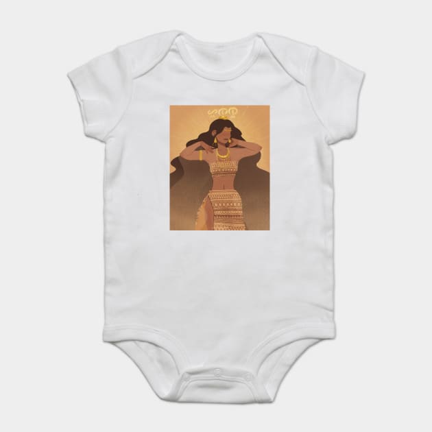 Hanan Baby Bodysuit by samsum.art